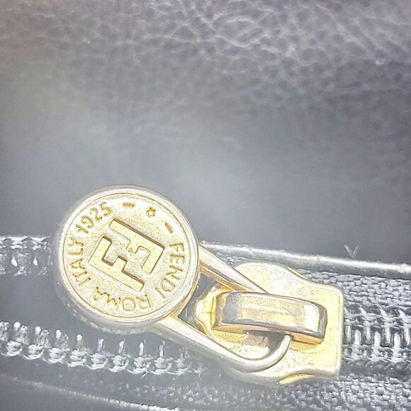 Fendi Canvas Leather Tote Bag - Picture 7 of 8